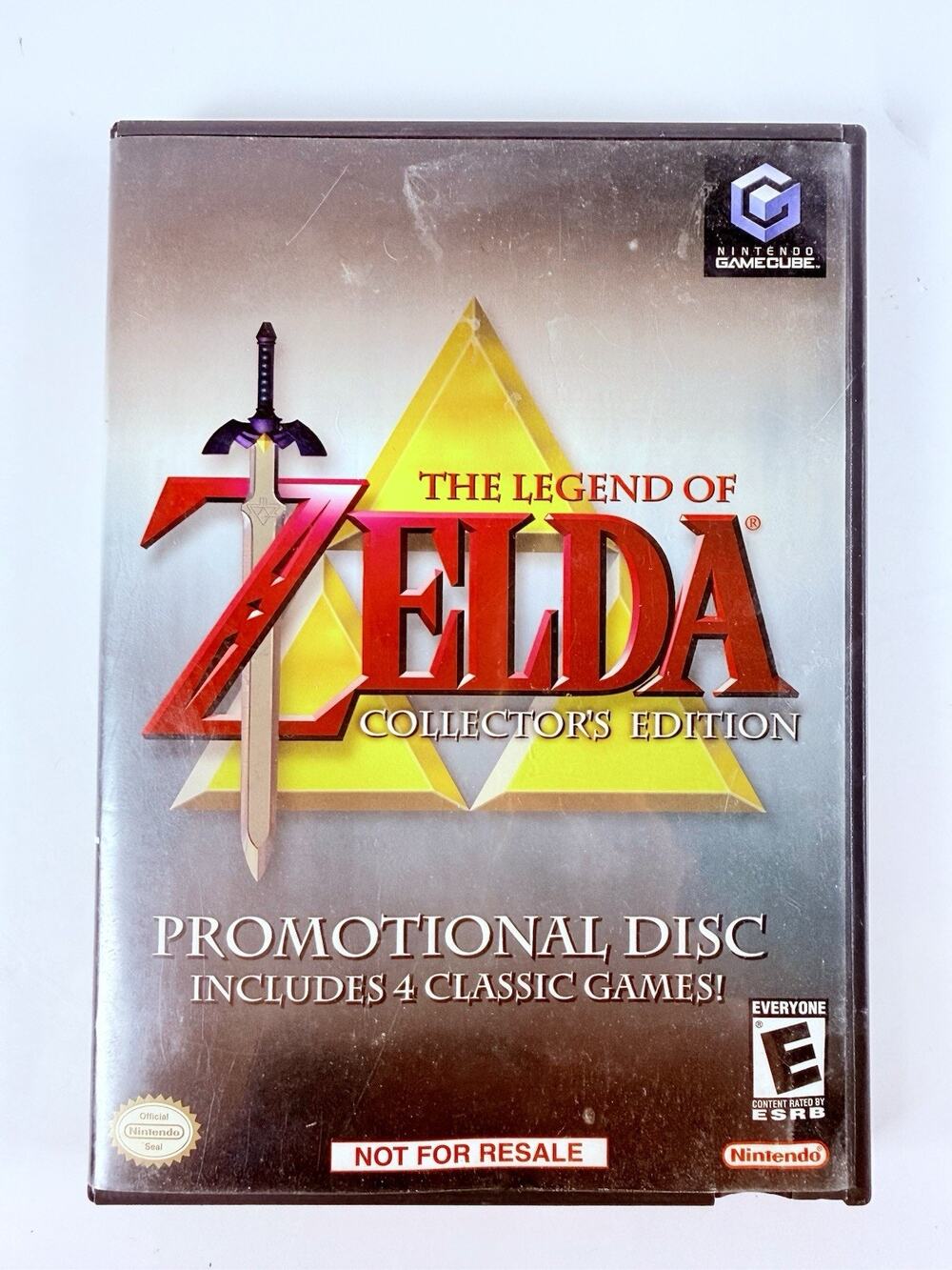 The Legend of Zelda Collector’s Edition Nintendo GameCube Promo Disc W/Inserts